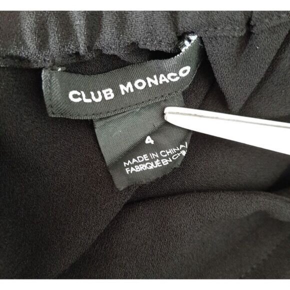 CLUB MONACO Sophia Off Shoulder Light & Flowy Blouse Sz 4 - Picture 12 of 13